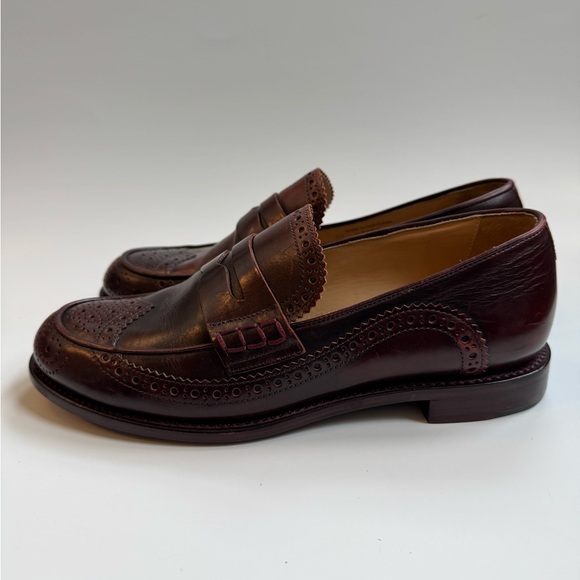 Office of Angela Scott Ms. Charlotte Leather Loafers - Picture 3 of 10